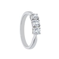 Anello Babila Milano Donna For Ever in Oro bianco Diamante 0.78 Ct BBB02078B - BBB02078B